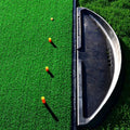 Half-Moon Shaped Rubber Ball Tray