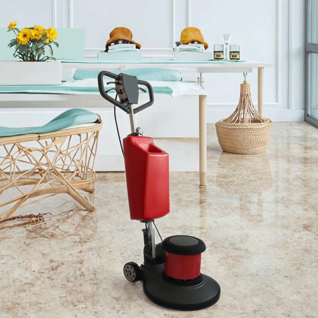 SMD-KW17 Inch 1300W Electric Walk-Behind Floor Scrubber Single Disc Multi-Functional Carpet Cleaner Polishing Stone Floor