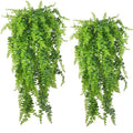 Wall Hanging Green Plants Rattan Plastic Artificial Persian Grass Vine for Ceiling Decor