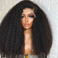 Kinky Curly Wigs Human Hair 100% Virgin Vietnamese Hair Glueless Full Frontal Wigs Pre Plucked for Black Woman