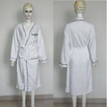 Wholesale Luxury Couple Waffle Bathrobe 100% Cotton White Kimono Womens Sleepwear Star Hotel Use Spa Bathrobe