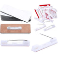 40Pcs/Lot Custom Blank Sublimation MDF Name Badge With Round Corners