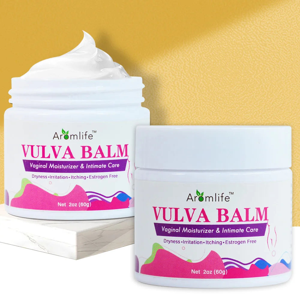 Aromlife Natural Feminine Care Vaginal Vulva Balm Soothing Moisturizer for Women Deeply Moisturizing Anti Itch Cream Sensitive