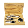 Wine Opener Set Gift Box Classic Wholesale 5 Bamboo Bamboo Box Wine Bottle Opener Gift Set Wine Bottle Opener Set