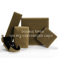 High Quality Custom Luxury Velvet Jewellery Necklace Ring Gift Boxes Packaging Softly Ribbon Jewelry Velvet Storage Box