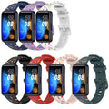 FORWELLENY New Trends Silicone TPU rainbow Sport Replacement Smart Watch Strap Correa for huawei Band 8 9 10