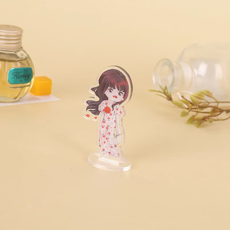 Transparent Custom Color & Shape Anime Standee DIY Desktop Figures Printed Acrylic Stand with Eco-Friendly Plastic Material