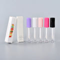 8ml Round Applicator Lip Gloss Tube Large Size Lip Gloss Tube With Big Brush Empty Lipgloss Tubes