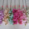 M-CB06 Wholesale Wedding Light pink Artificial Flower Cherry Blossom Branch Silk White Japanese Cherry Blossom Flowers