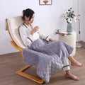 Irini Washable Winter Warm Portable Electric Woven Heating Blanket USB-Powered Shawl Mat