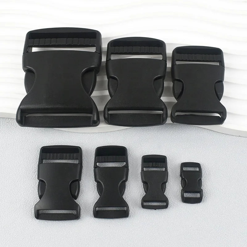 Meetee BK477 25mm DIY Handmade Adjustable Plastic Belt Buckle Shoulder Strap Quick Release Buckles for Backpack Accessory