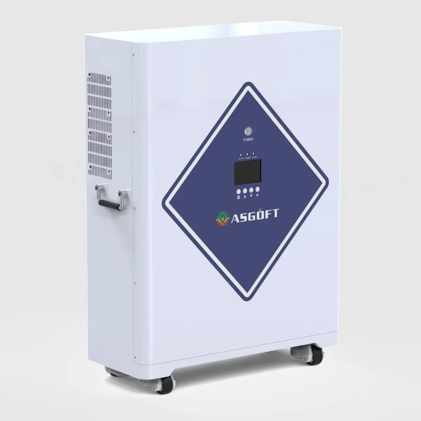 All-In-One 11KW 15KWh LiFePO4 Lithium Battery Power Station 51.2V Home Energy Storage Hybrid Grid Off-Grid Solar System