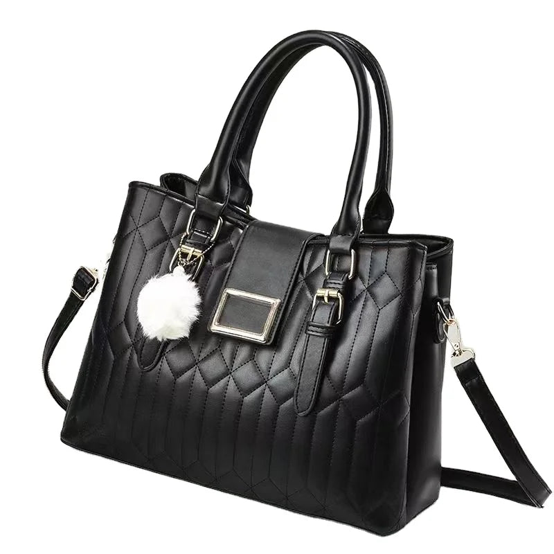 Middle Aged Mom's New Large Capacity Versatile Fashion Retro Simple Elegant Temperament Women's Shoulder Bags