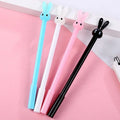 new Japanese and Korean Student Stationery Plastic Lovely Cute Rabbit Bunny Cartoon Gel Pens
