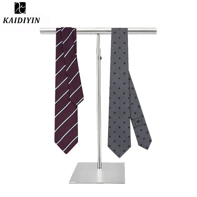 Direct Sales Portable Gold Metal Clothing Rack Display Shelf Scarf Hanger for Shopping Mall & Store for Clothing Shop