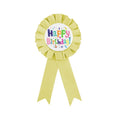 2022 Birthday Badge Satin Lace Tinplate Happy Birthday Children Birthday Party Badge Customizable