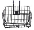 Wholesale Manufacturers Stainless Steel Bicycle Basket Foldable Heavy Wire Front Basket Accessory for Mountain Bikes