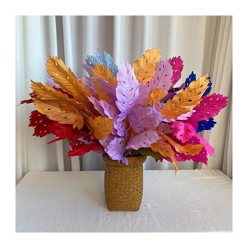20 Bunches of Zelan Leaves  Dekoration Mariage  Cheap Wholesale Artificial Flowers