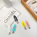 Cute Seamless Hair Clip for Women Metal Wholesale Baby Hair Accessories Set Bangs Hairpin Clip Makeup Hair Tools