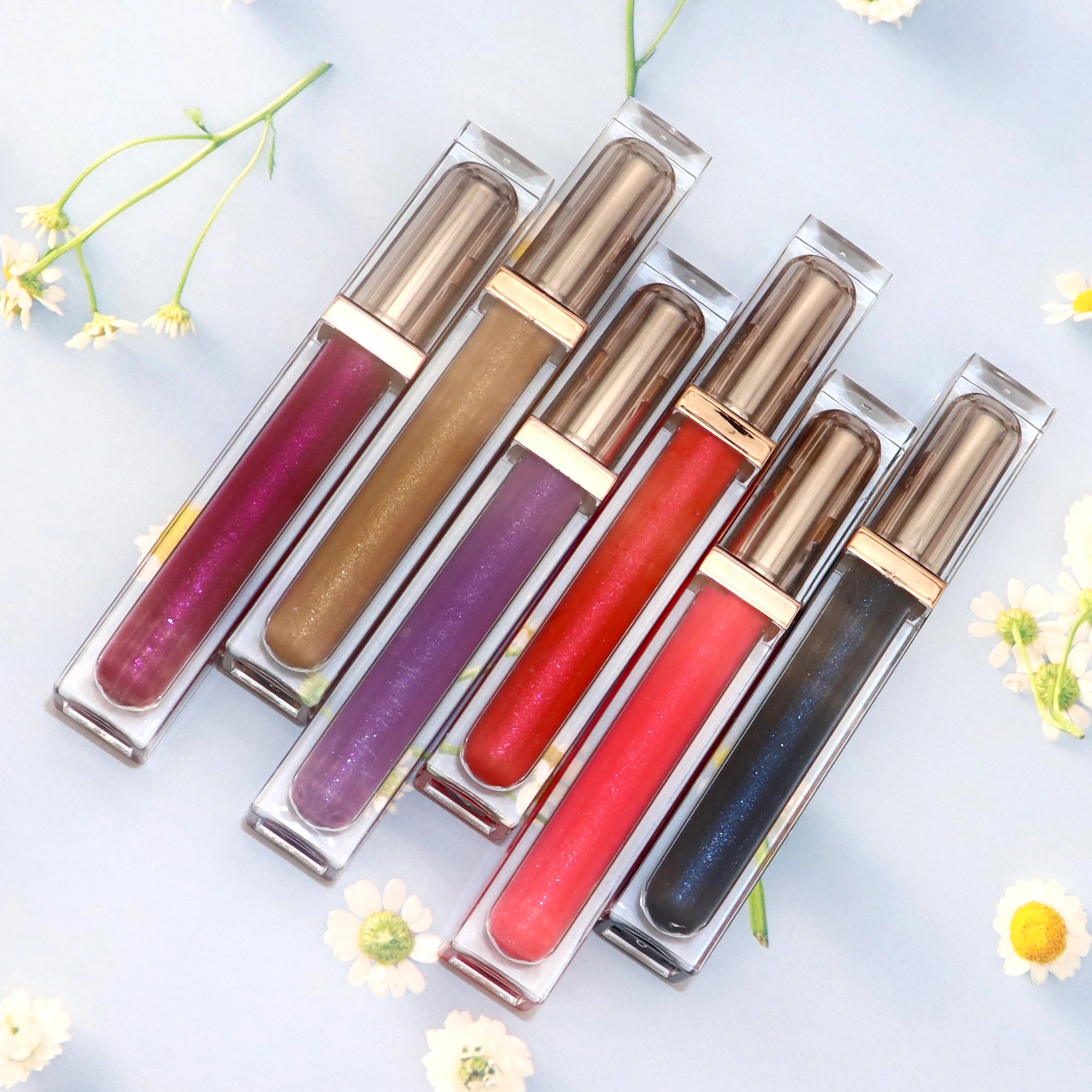 6 Color Private Label Long Lasting Makeup Matte Liquid Lipstick