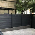 Outdoor Garden Easy Install Privacy Wpc Fence Garden Wpc Composite Fence