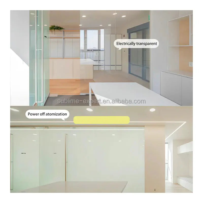 Bathroom Glass Pdlc Smart Film for Window Pdlc 110v Electric Window Tinting Smart Glass Film Electric Controlled Window Film