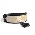 Sanan Custom Luxury Embroidery Pet Collars Adjustable Leather Pet Dog Collar