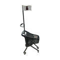 Supermarket Plastic Colorful Handles Kid Trolley Pull Along Shopping Trolley