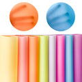 Wholesale Soft Fabric 0.5mm Solid Color Jelly Vinyl Synthetic Leather Waterproof Makeup Bag Bow and Handicraft Production