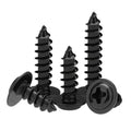 M1.4 M1.5 M1.7 M2 M2.3 M2.5 M2.6 M3 M3.5 M4 M5 Black Oxide Phillips Pan Washer Head Wafer Truss Head Self Tapping Screws