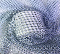Low Price Wholesale Rhinestone Mesh Fabric Crystal Rhinestone Trim Mesh  for Decoration