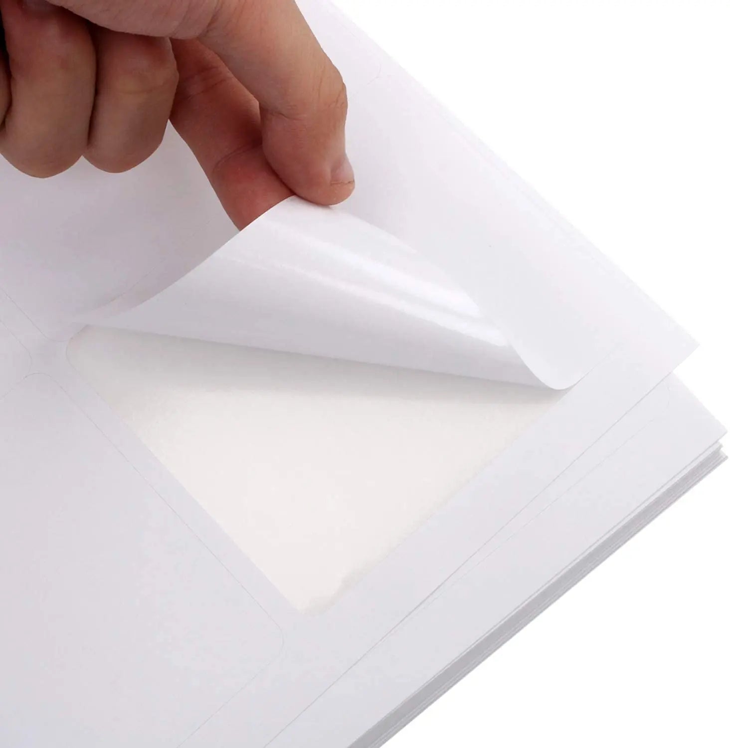 Adhesive Printing Label Sticker Paper A4 Sticker Size 6 Labels Per Sheet or 30 Labels a Sheet for Laser/Inkjet Printer