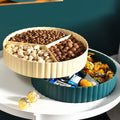 Nordic Norse Elk Compote Home Living Room Divider Dry Compote with Lid Creative Modern Multilayer Candy Snack Plate
