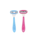 Soft Touch Hair Removal Halo 5 Female Razor with Five Blades Durable Rubber and Plastic Handle System