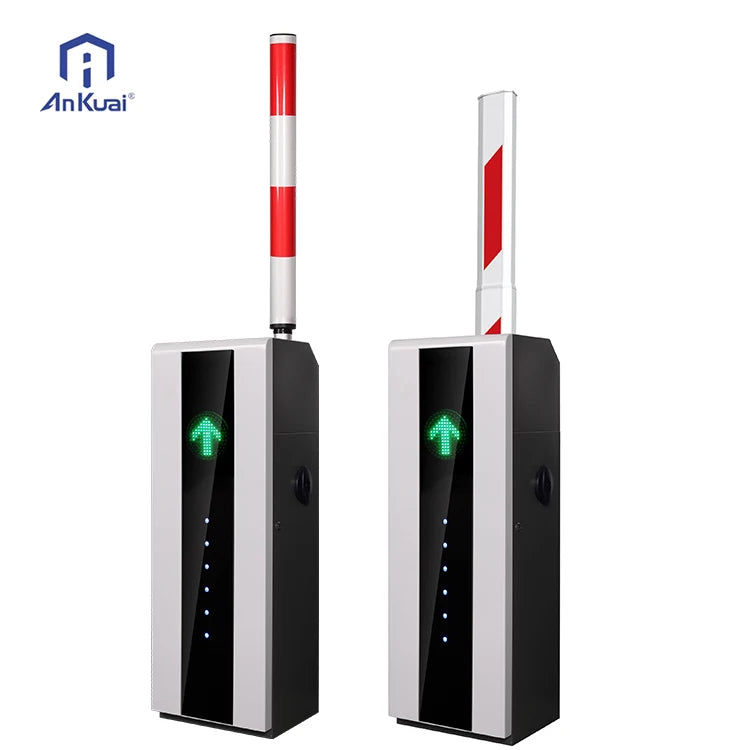 Ankuai 0.6-6s Servo Boom Barrier MCBF 10 Millions Parking Barrier Gate for High Traffic Volume Toll Station