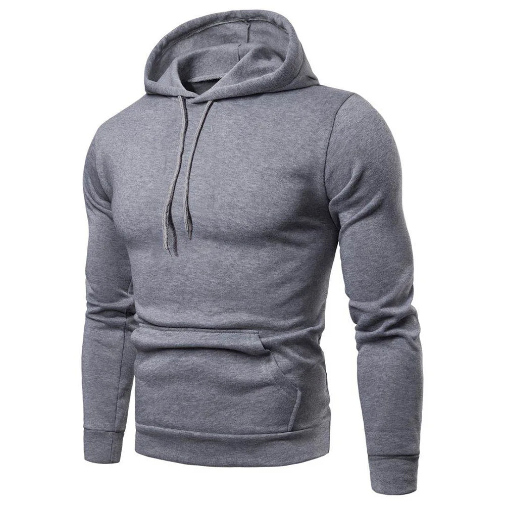 Hot Selling Cheap Cotton Custom Logo Long Sleeve Sports Mens Hoodies