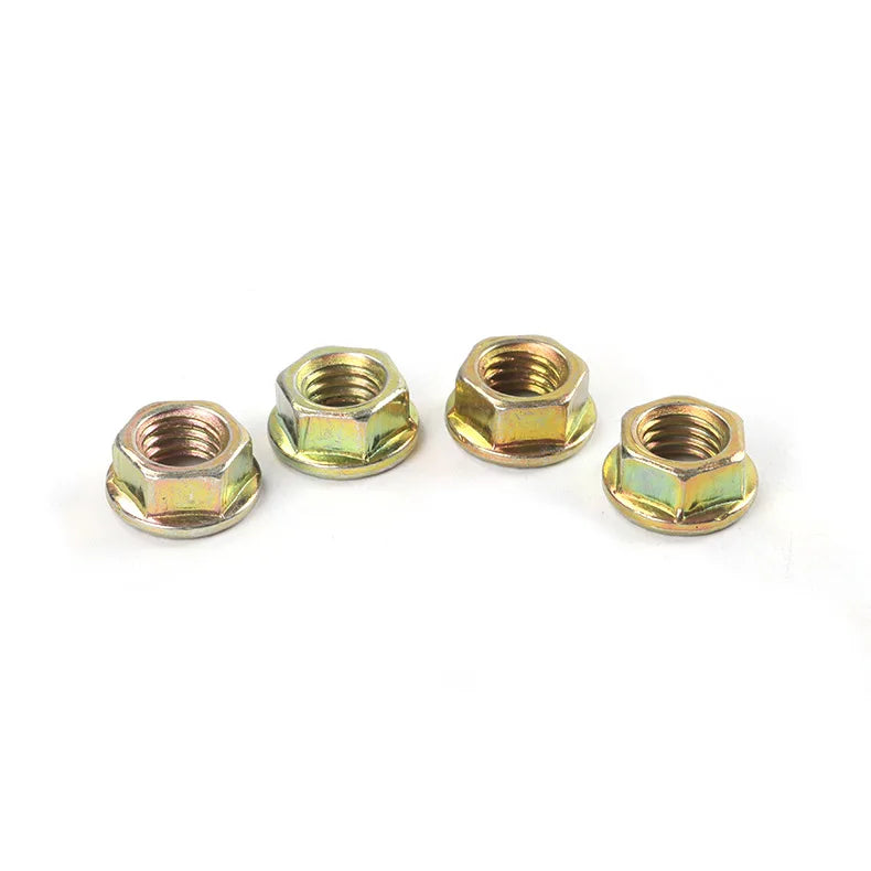 Wholesale DIN6923 Automotive Flange Wheel Nut Gr2 Gr5 Class 8 10 Large Serrated Hex Flange Nut for Machine