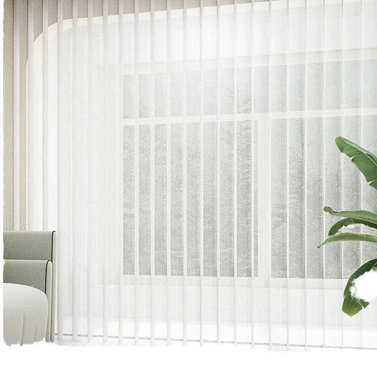 Manual Stick Rod/Motorised Vertical Blinds Hanas Blinds Dream Vertical Blinds Remote Control Track Slats Set for Patio