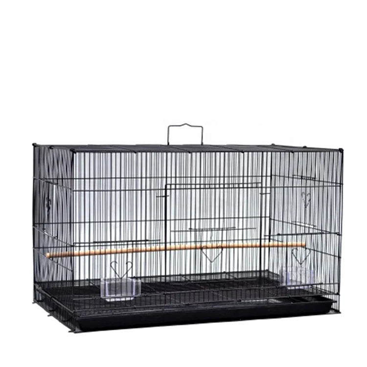 Low Price Steel Mesh Small Folding Pet Love Bird Hanging Decorative Craft Bird Cages