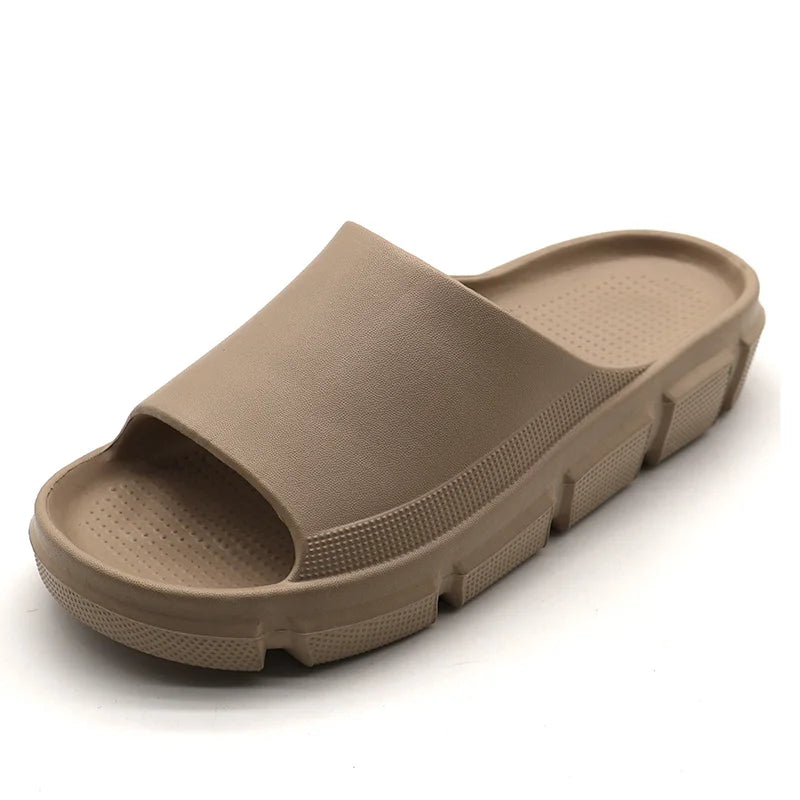 Custom Designer Printed Slides Slippers Customized EVA Soft Embossed Beach Men Slippers for Men and Women