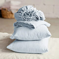 Real 100% Linen Duvet Cover Bedding Sets Comfortable Modern Style Olive Sheet Set Soft Big Sale 5-Star Hotel Quality