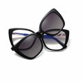 95885 Hot Sales Ready Stock  Frames Glasses with Sunglasses Polarized Magnetic Clip on Sunglasses
