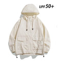 Wholesale Sun Protective Anti Uv Outdoor Wear Unisex UPF50+ Long Sleeve Clothing With Zip up Fishing Hiking Sunscreen Jacket
