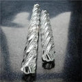 JR Glass Glass factory wholesale transparent high temperature resistant twist grain borosilicate glass tube