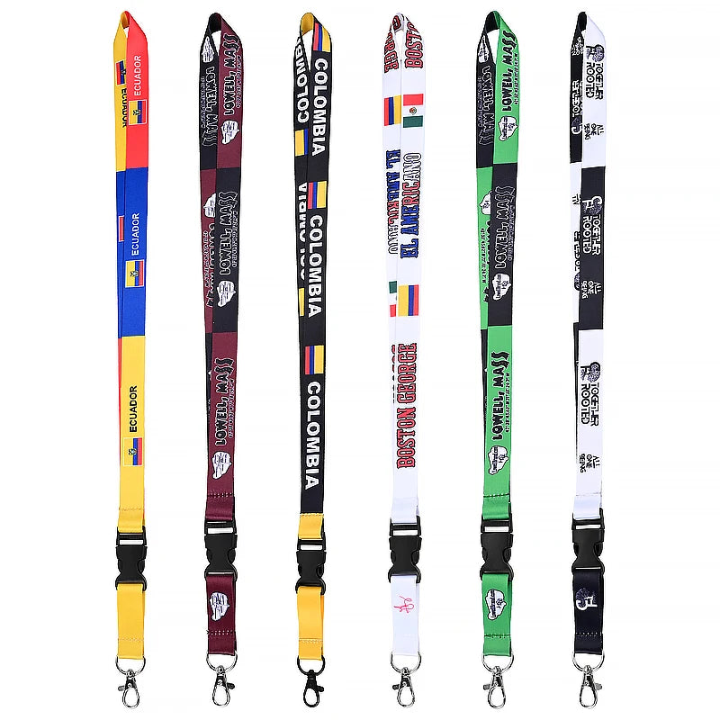 No Minimum Order Manufacturer Cheap Personalized Neck Tool Printing Polyester Sublimation Custom Lanyards With Logo Custom