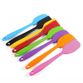Wholesale Custom Printed Heat Resistant Silicone Non-Stick Kitchen Spatula Cream Mixing Baking Set