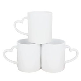 Factory Hot Sale Customizable Porcelain Magic Mug Minimalist Design Ceramic Mug for Drinking Heating Sublimation Blank Low Price