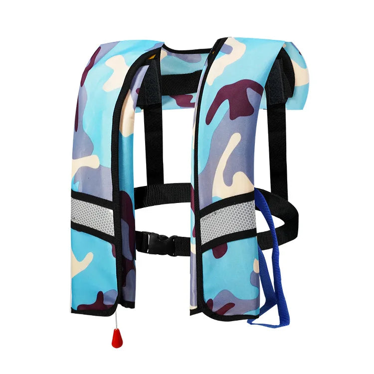 Hot Sale Adult Inflatable Life Jackets Self-Inflatable Durable & Waterproof Reflective CE Certified for Life Saving