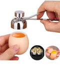 1 Pcs Metal Egg Scissors 304 Stainless Steel Topper Kitchen Tool Creative Boiled Raw Egg Cracker Shell Cutter Opener