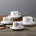 New Product Porcelain Folk Tea Sets Customized Ceramic Tea Pot Arabic Coffee Cup Set for 6 People With Cups Set